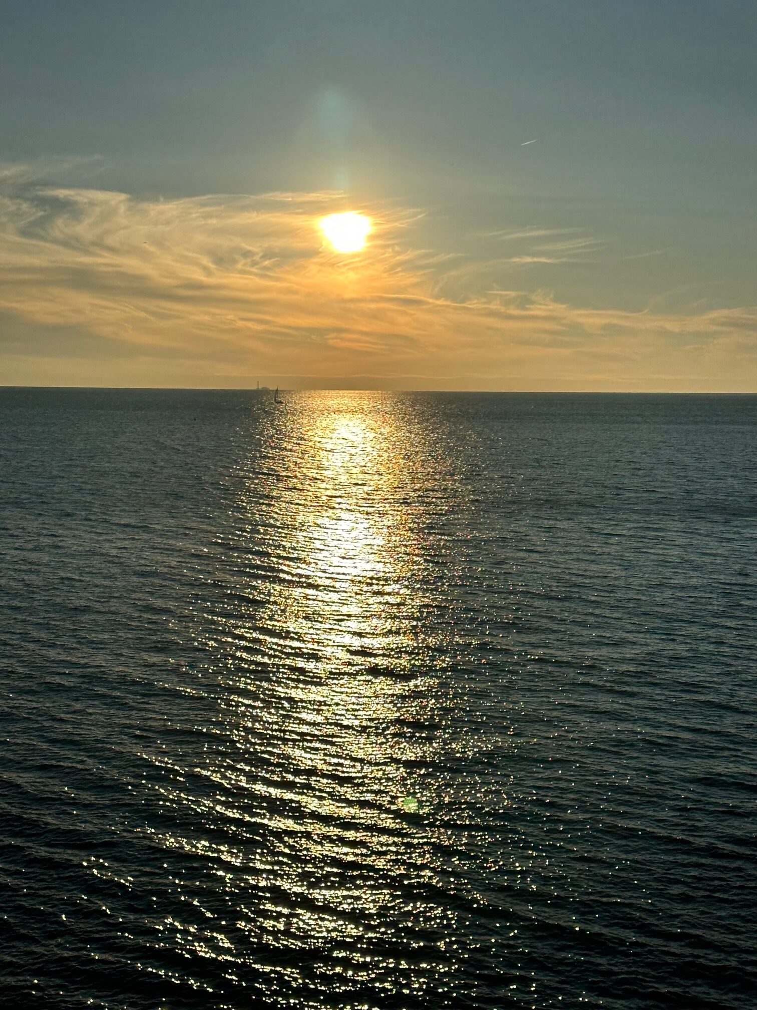 Sunset in marseille